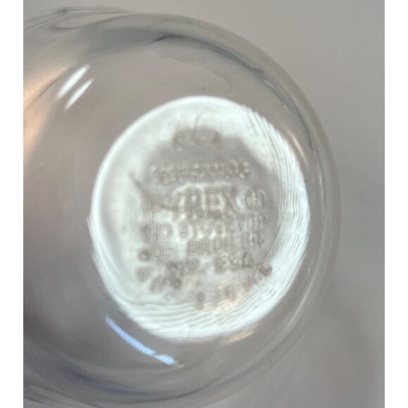 Vintage Pyrex Clear Custard Dessert Cups Scalloped 175 ML 6 FL OZ #463 Lot of 5 - Picture 7 of 7